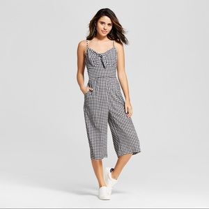 Gingham Jumpsuit